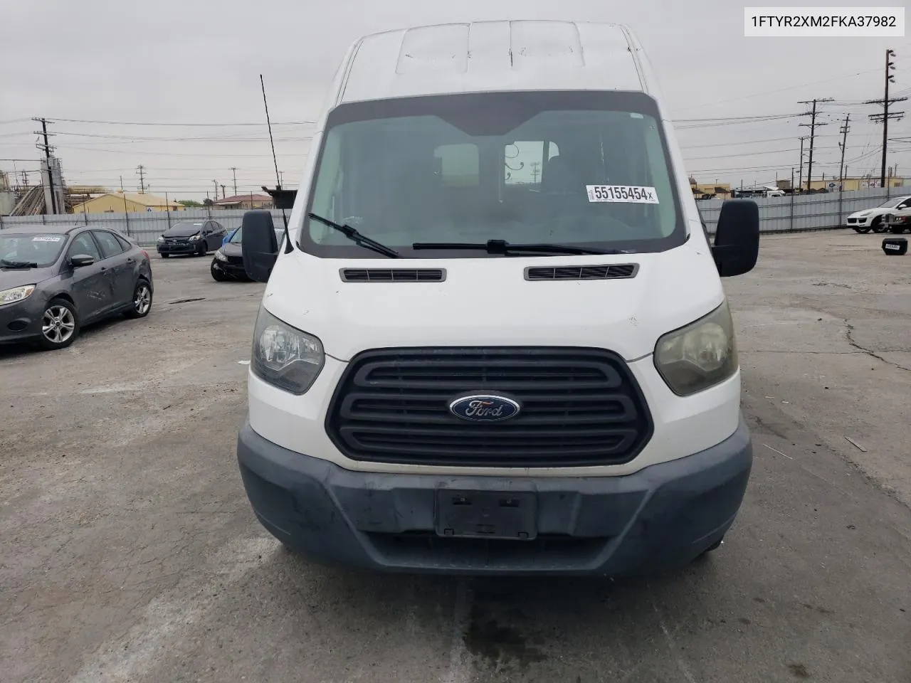 2015 Ford Transit T-250 VIN: 1FTYR2XM2FKA37982 Lot: 55155454