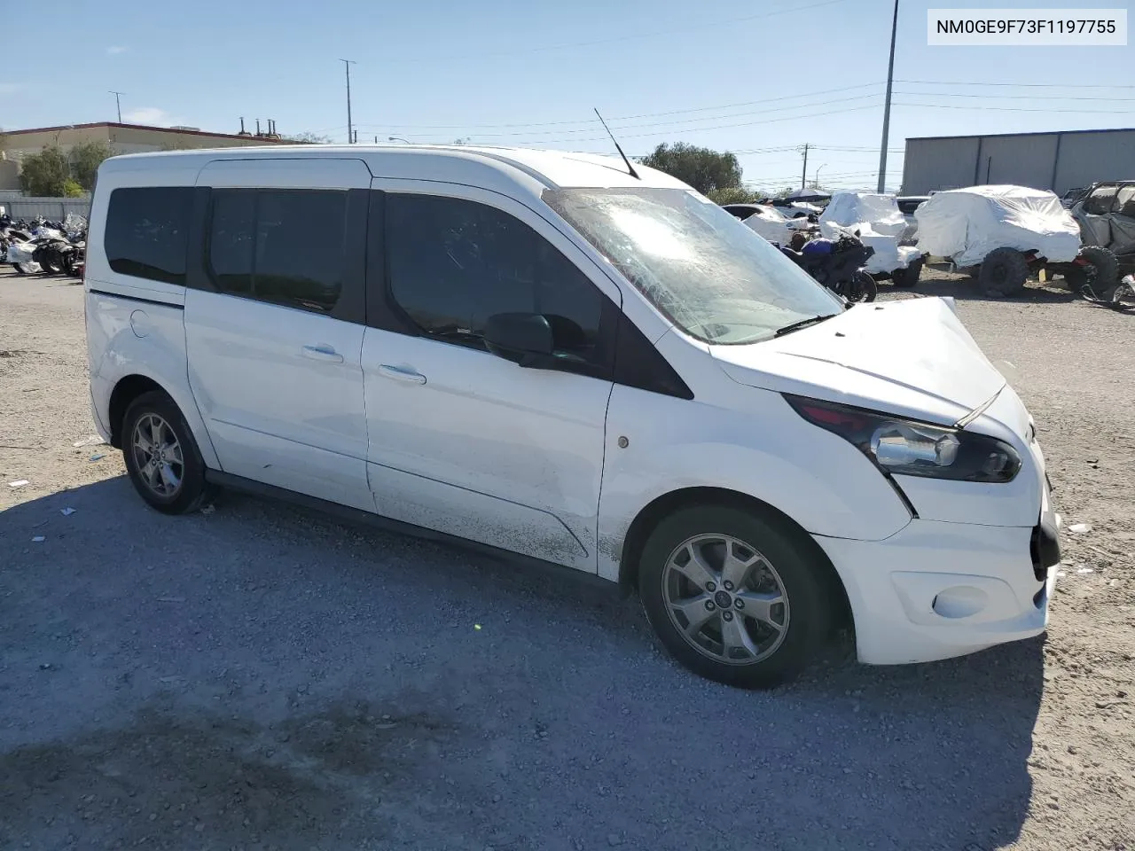 2015 Ford Transit Connect Xlt VIN: NM0GE9F73F1197755 Lot: 55536534