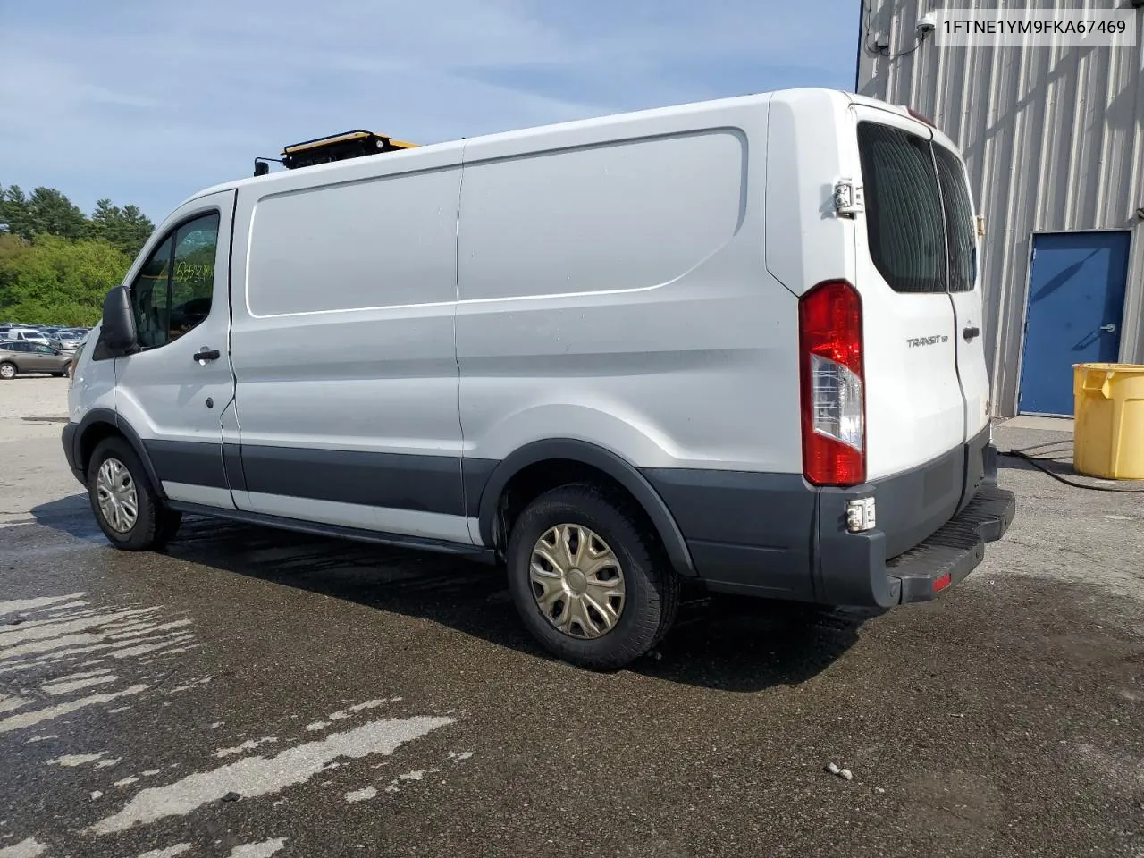 2015 Ford Transit T-150 VIN: 1FTNE1YM9FKA67469 Lot: 55537354