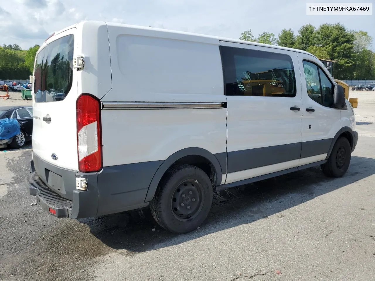 2015 Ford Transit T-150 VIN: 1FTNE1YM9FKA67469 Lot: 55537354