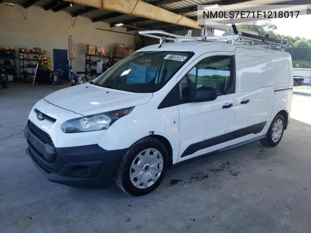 2015 Ford Transit Connect Xl VIN: NM0LS7E71F1218017 Lot: 55724284