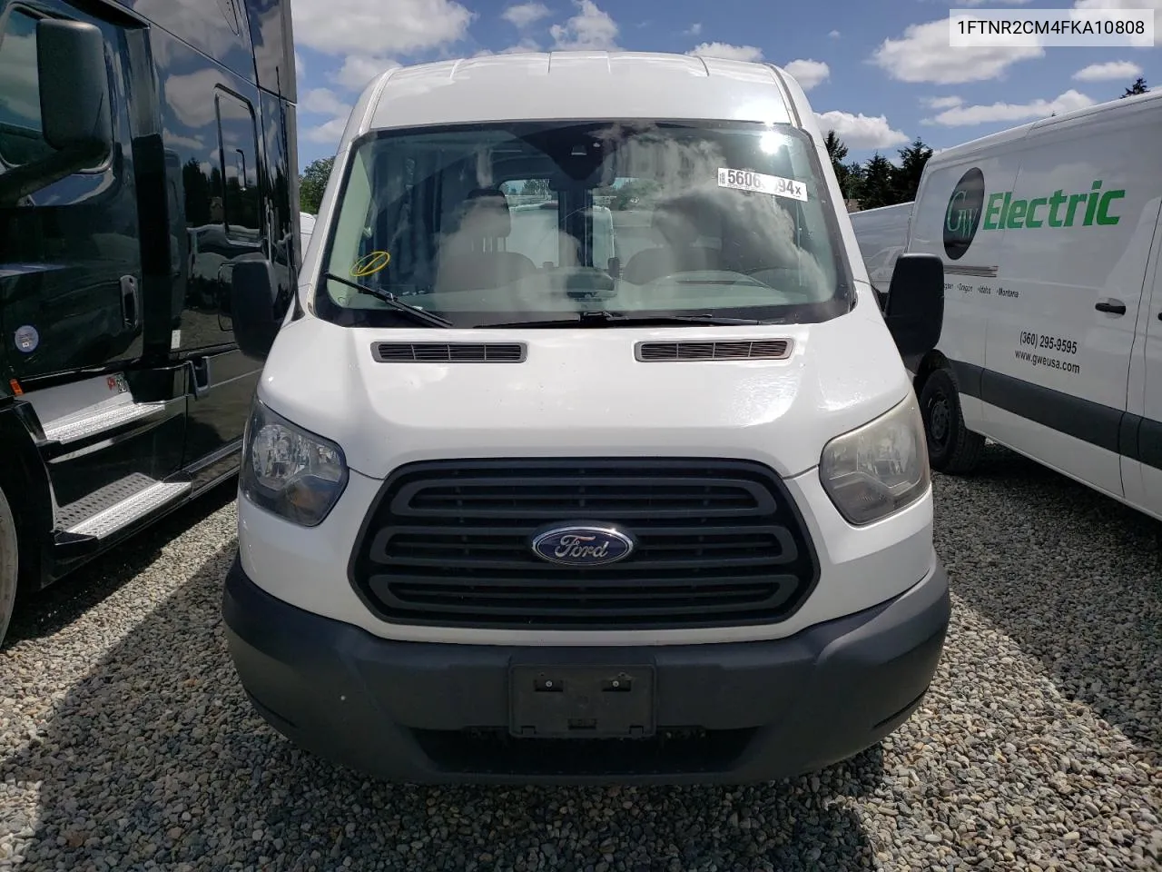 2015 Ford Transit T-250 VIN: 1FTNR2CM4FKA10808 Lot: 56065594