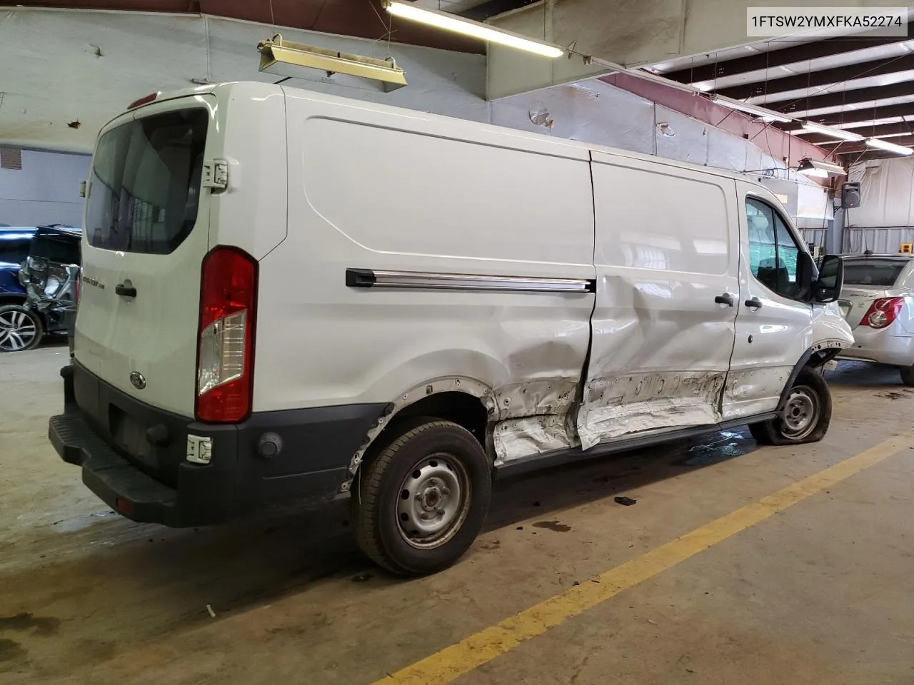 1FTSW2YMXFKA52274 2015 Ford Transit T-350