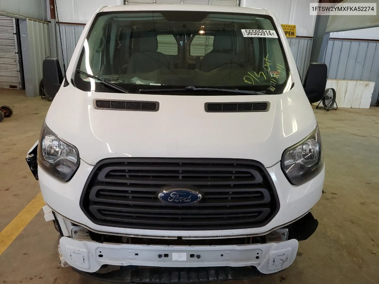 2015 Ford Transit T-350 VIN: 1FTSW2YMXFKA52274 Lot: 56505914