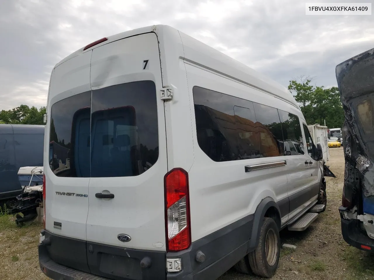 1FBVU4XGXFKA61409 2015 Ford Transit T-350 Hd