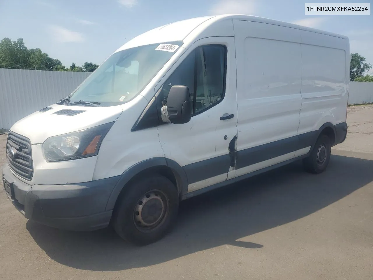 1FTNR2CMXFKA52254 2015 Ford Transit T-250