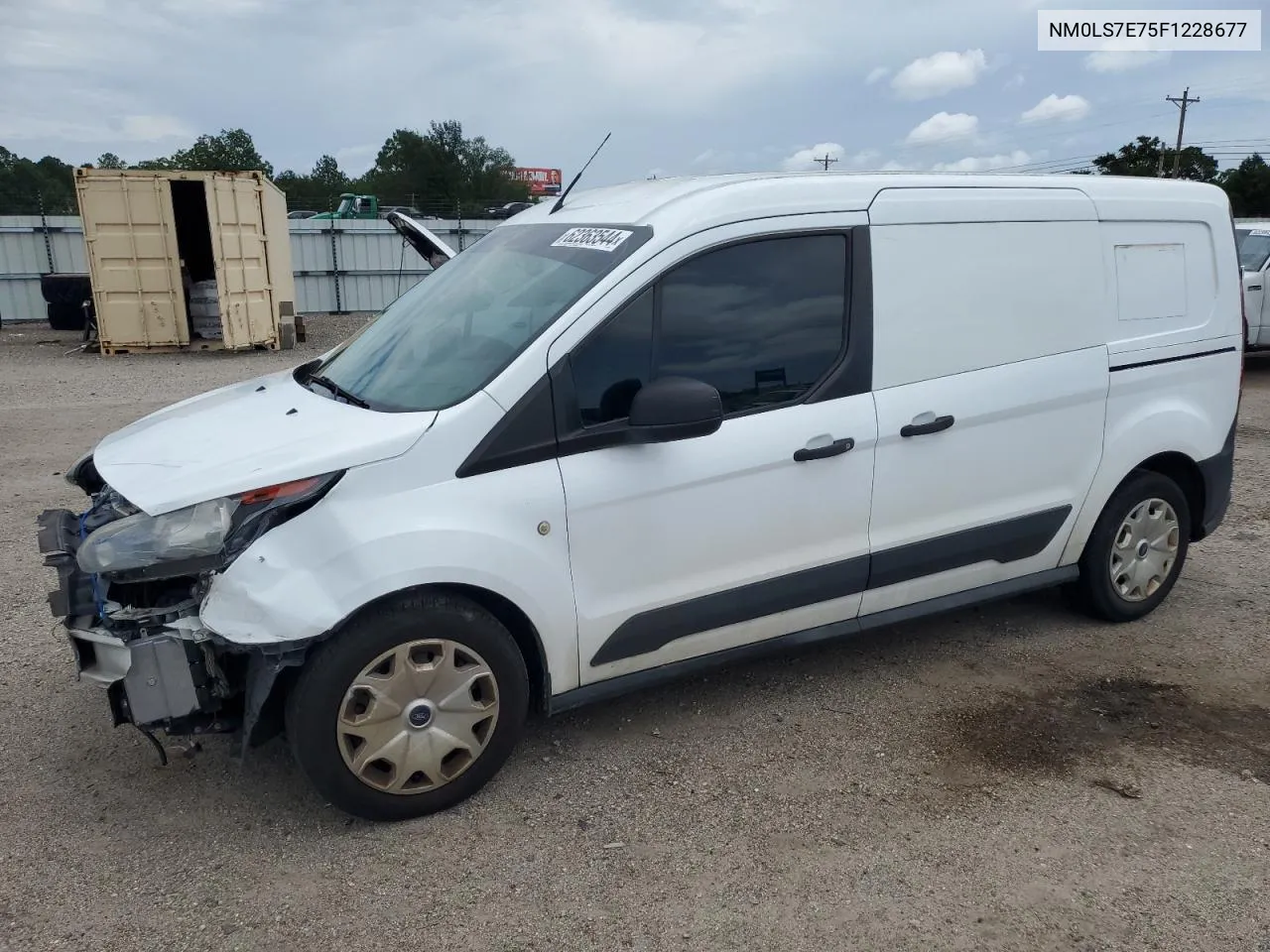 2015 Ford Transit Connect Xl VIN: NM0LS7E75F1228677 Lot: 62363544