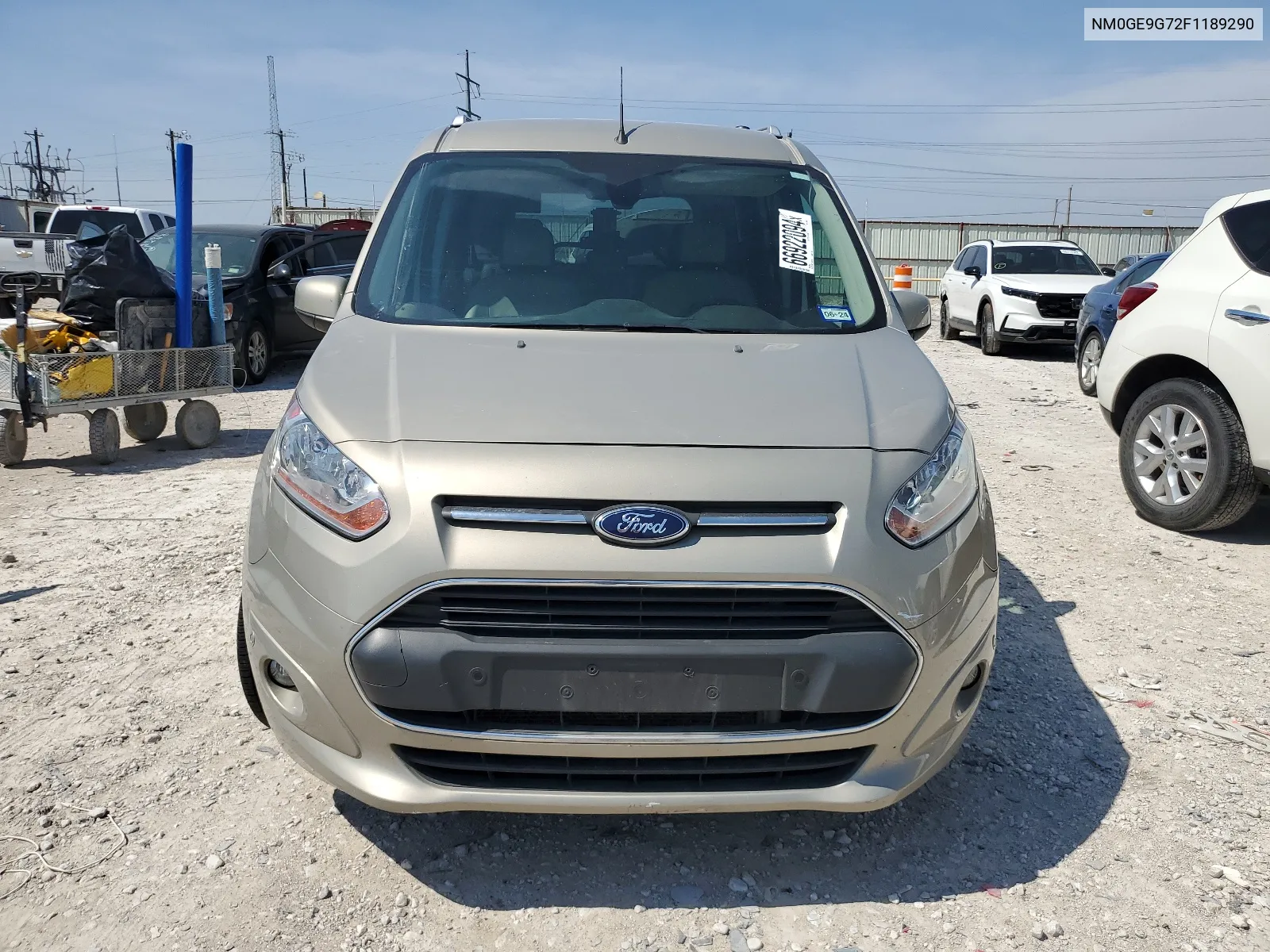 NM0GE9G72F1189290 2015 Ford Transit Connect Titanium