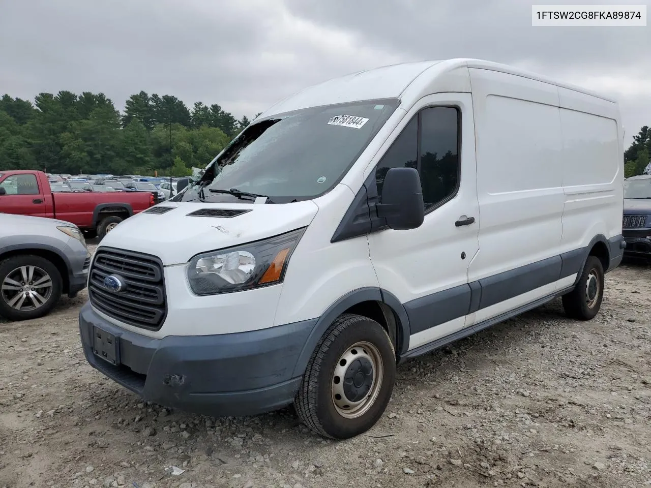 1FTSW2CG8FKA89874 2015 Ford Transit T-350