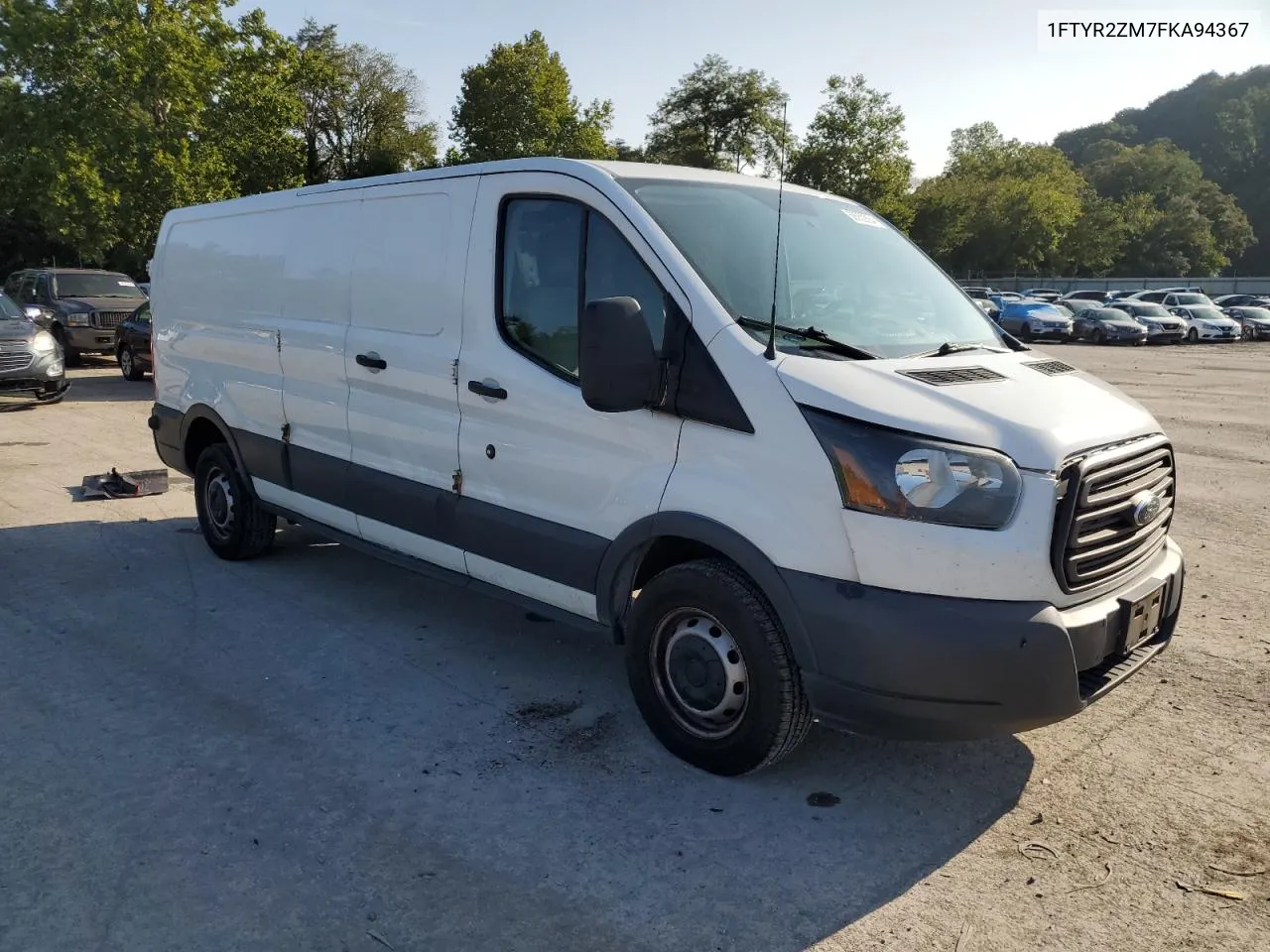 2015 Ford Transit T-250 VIN: 1FTYR2ZM7FKA94367 Lot: 68552884