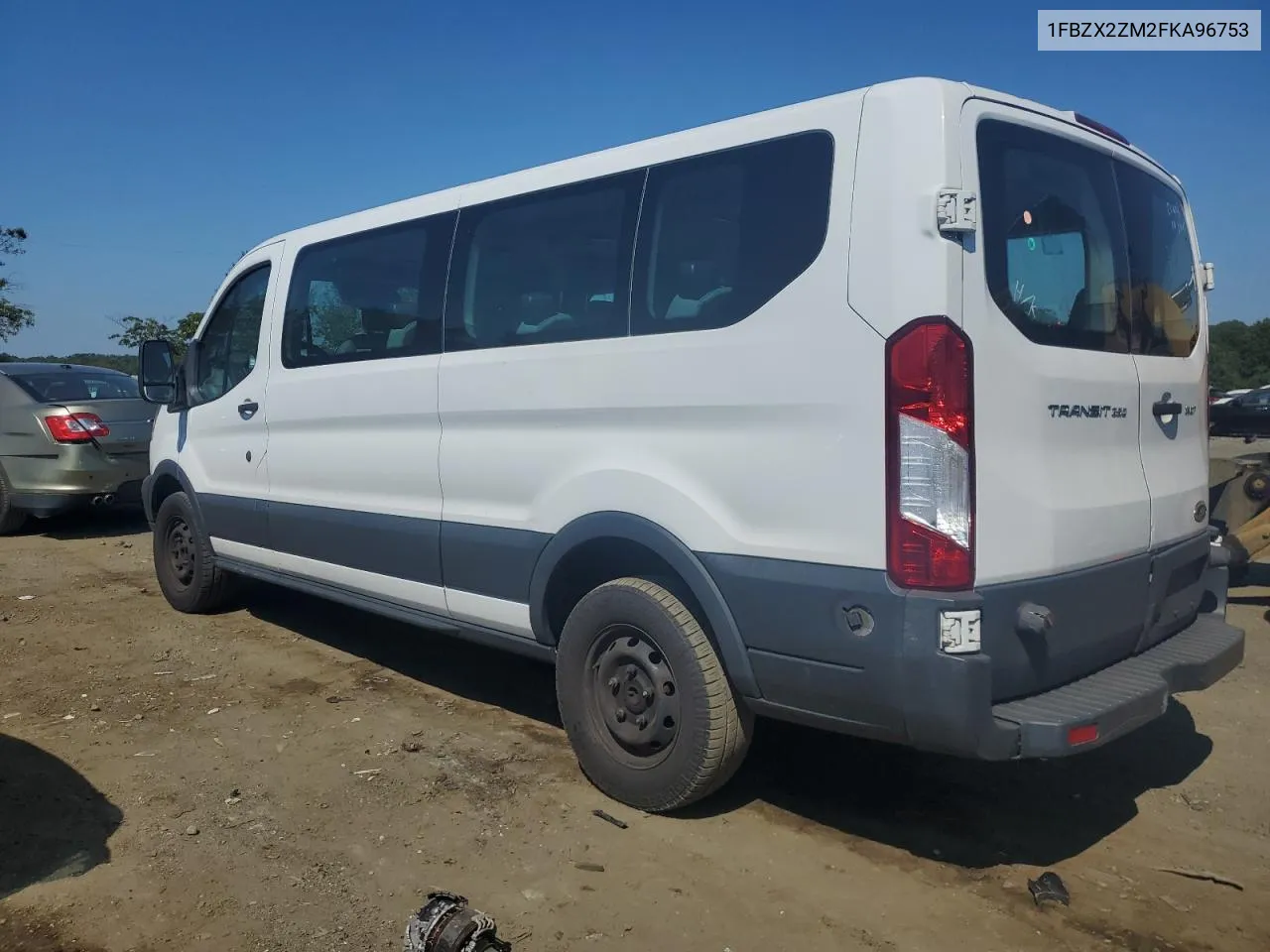 1FBZX2ZM2FKA96753 2015 Ford Transit T-350