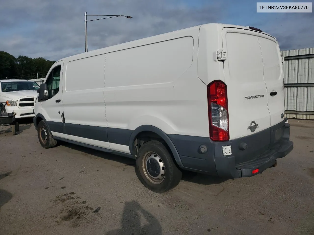 2015 Ford Transit T-250 VIN: 1FTNR2ZV3FKA80770 Lot: 69507334