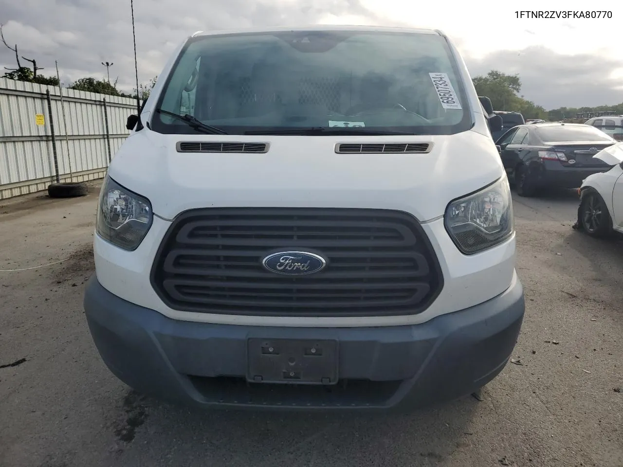 2015 Ford Transit T-250 VIN: 1FTNR2ZV3FKA80770 Lot: 69507334