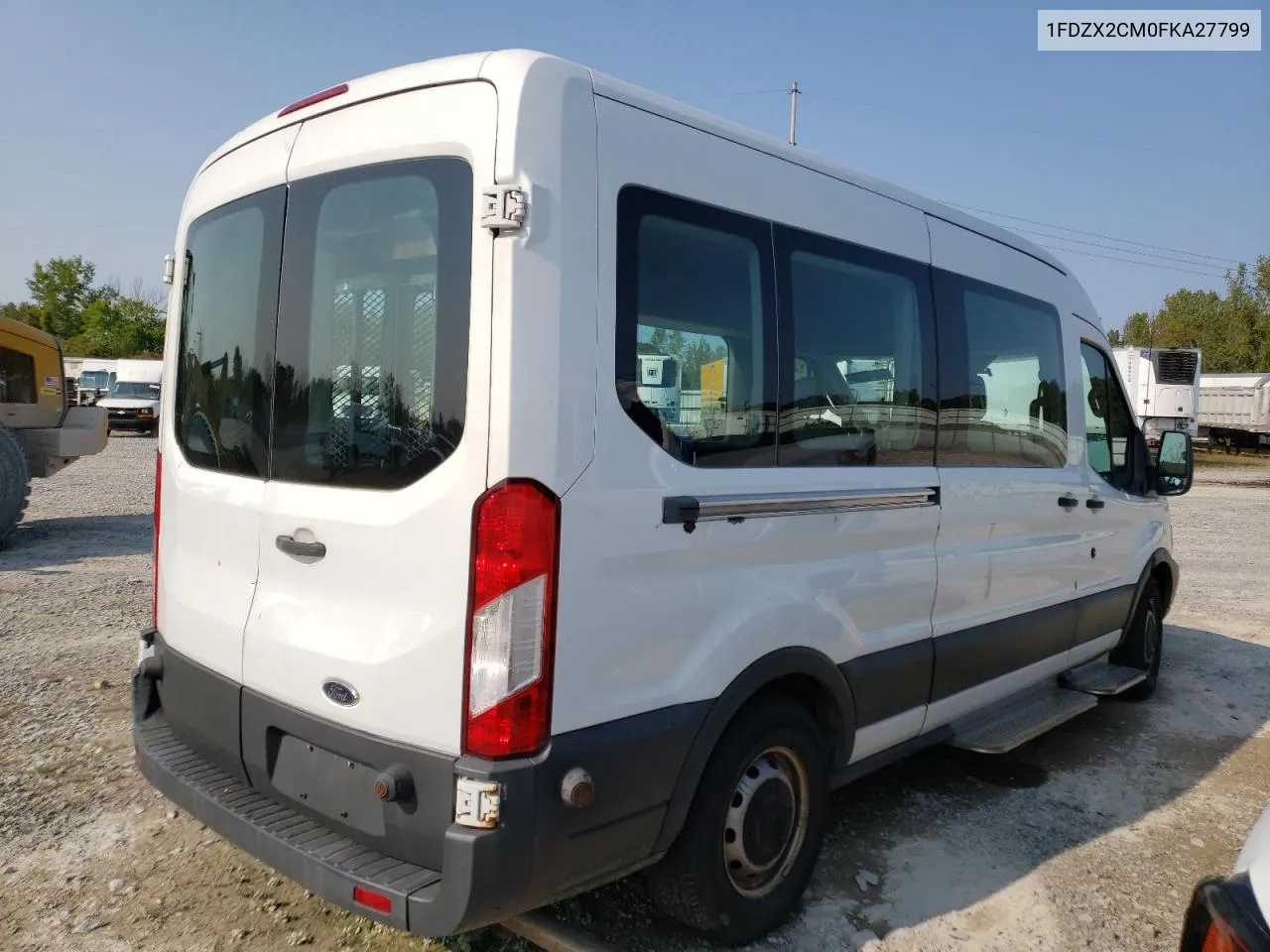 1FDZX2CM0FKA27799 2015 Ford Transit T-350