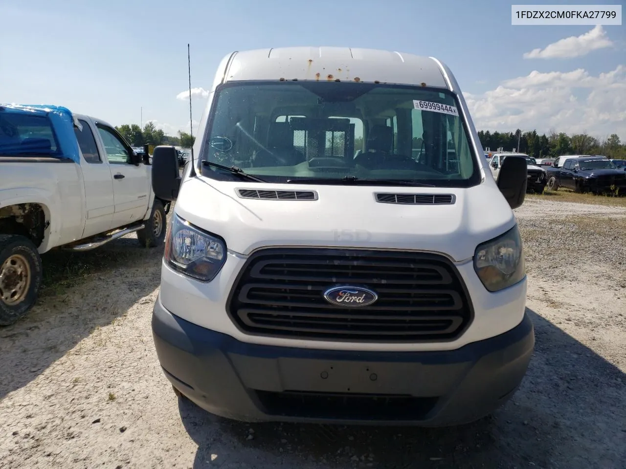 1FDZX2CM0FKA27799 2015 Ford Transit T-350