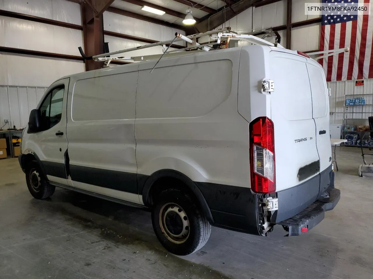 2015 Ford Transit T-250 VIN: 1FTNR1YM8FKA92450 Lot: 70398044