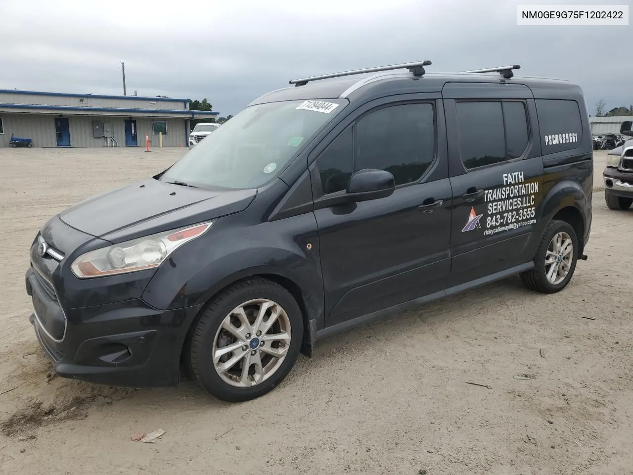 2015 Ford Transit Connect Titanium VIN: NM0GE9G75F1202422 Lot: 71294044