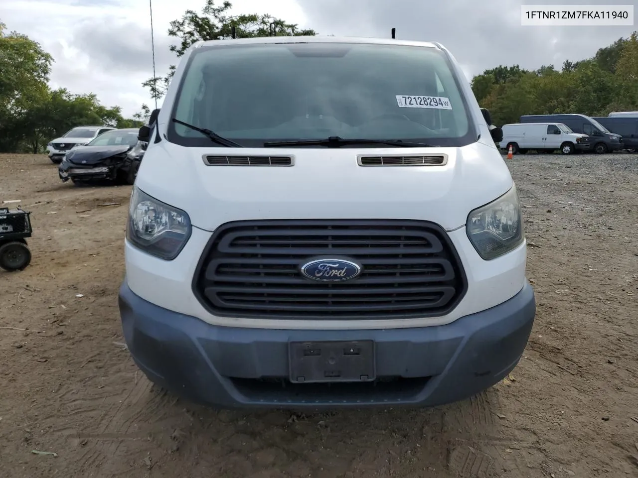 2015 Ford Transit T-250 VIN: 1FTNR1ZM7FKA11940 Lot: 72128294