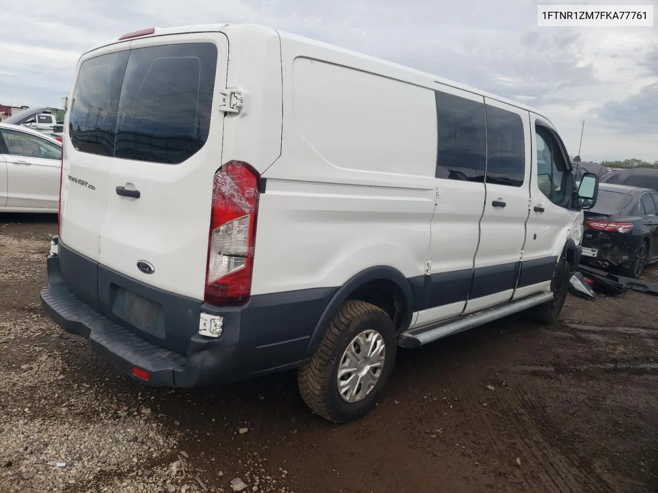 2015 Ford Transit T-250 VIN: 1FTNR1ZM7FKA77761 Lot: 72645144