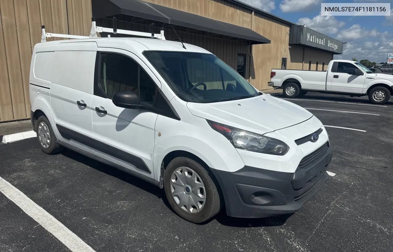 2015 Ford Transit Connect Xl VIN: NM0LS7E74F1181156 Lot: 73128614