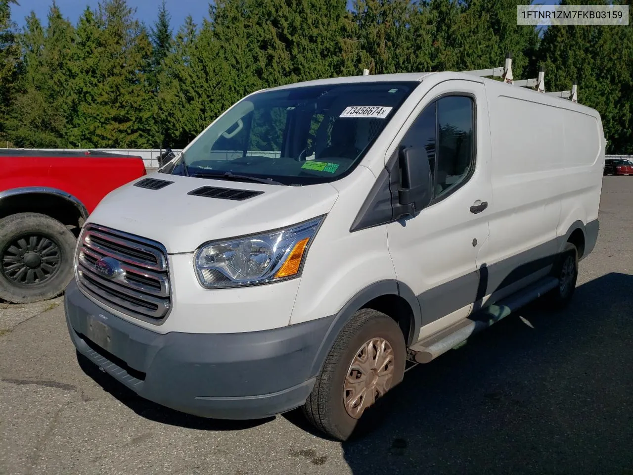 1FTNR1ZM7FKB03159 2015 Ford Transit T-250