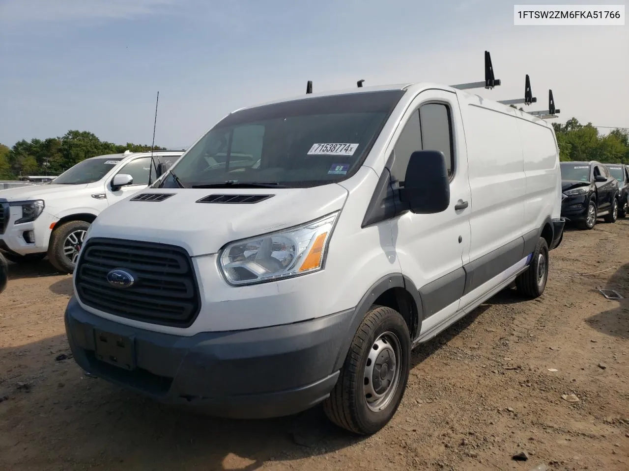 1FTSW2ZM6FKA51766 2015 Ford Transit T-350