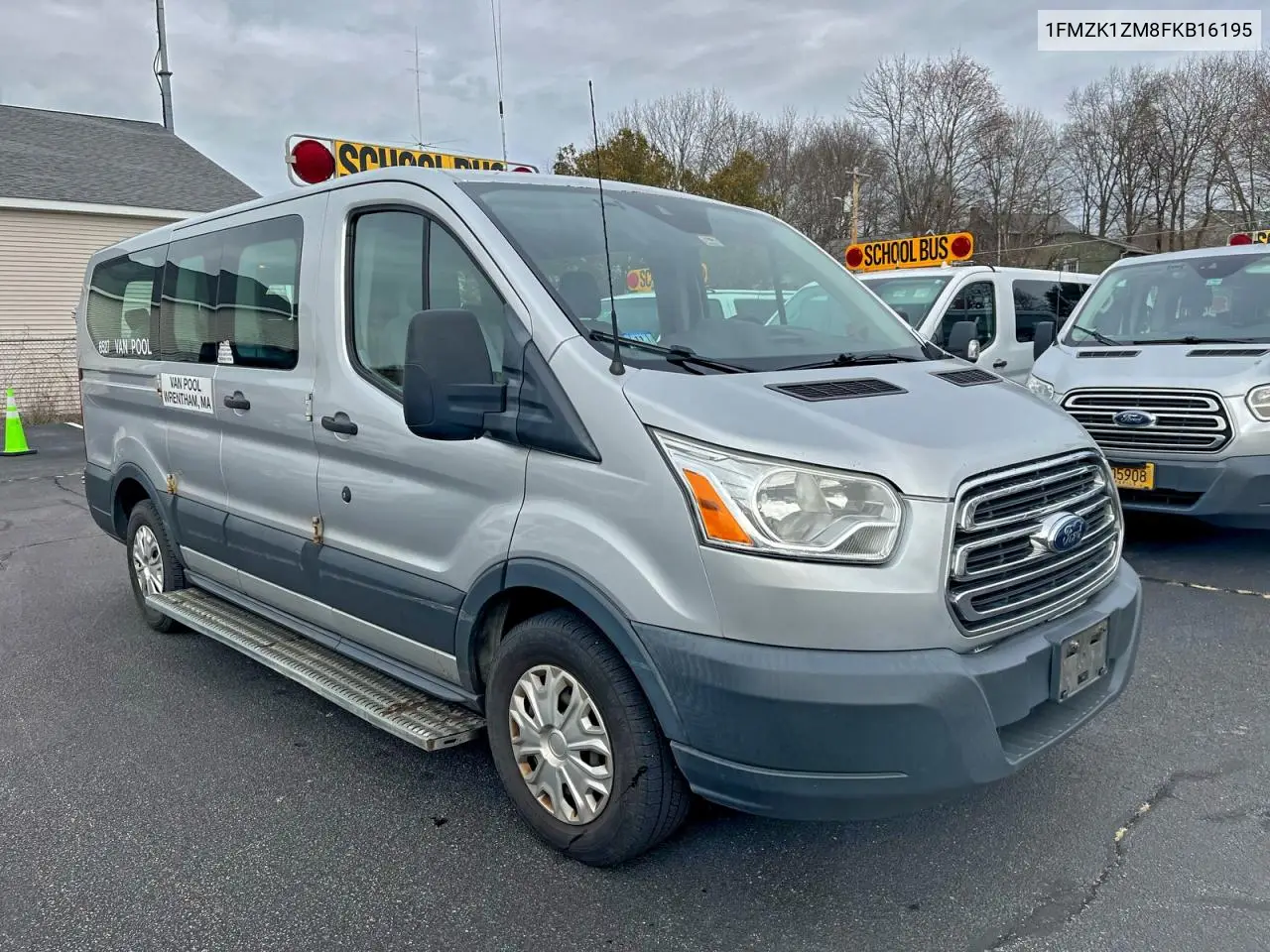 1FMZK1ZM8FKB16195 2015 Ford Transit T-150