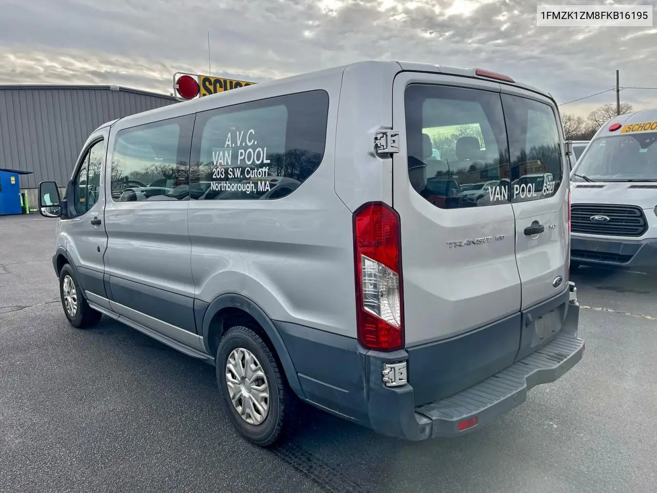 1FMZK1ZM8FKB16195 2015 Ford Transit T-150