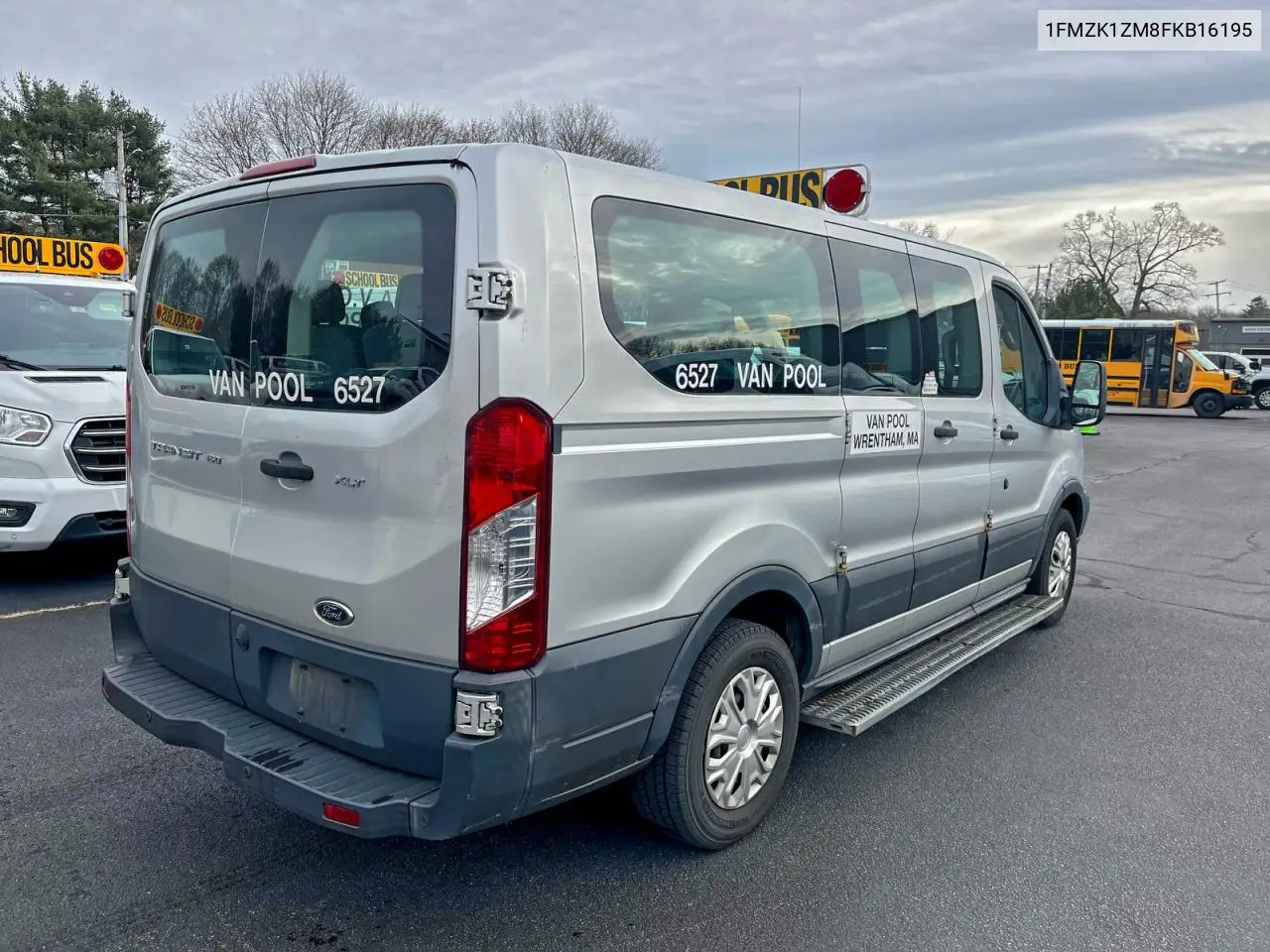 1FMZK1ZM8FKB16195 2015 Ford Transit T-150