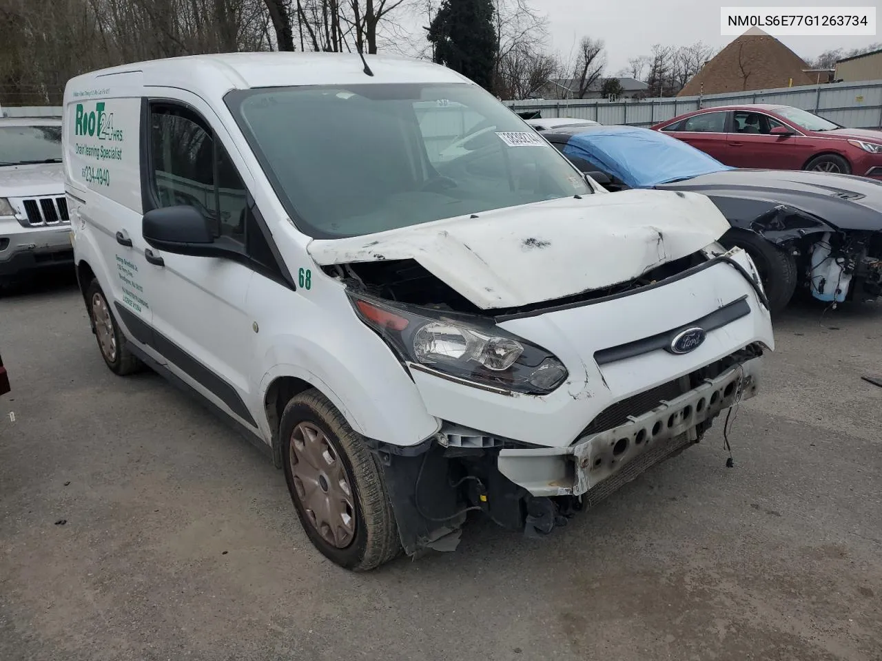 2016 Ford Transit Connect Xl VIN: NM0LS6E77G1263734 Lot: 38392744