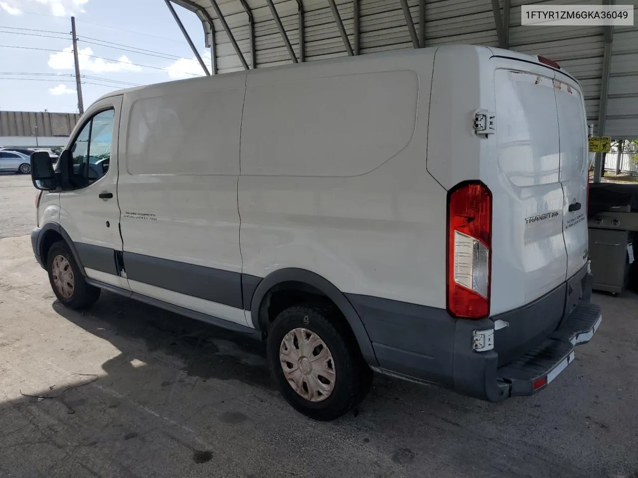 2016 Ford Transit T-250 VIN: 1FTYR1ZM6GKA36049 Lot: 46192294