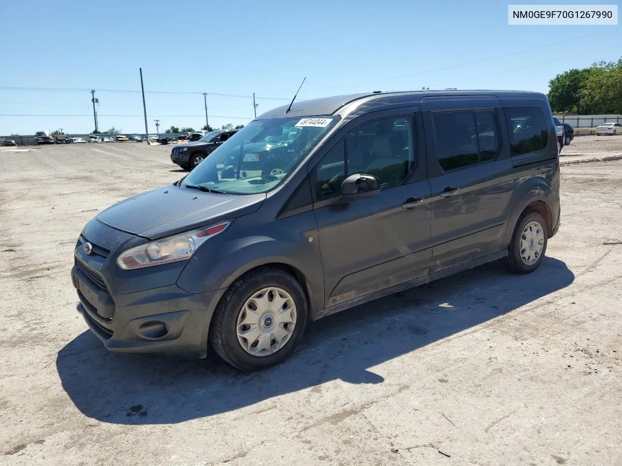 2016 Ford Transit Connect Xlt VIN: NM0GE9F70G1267990 Lot: 49744044