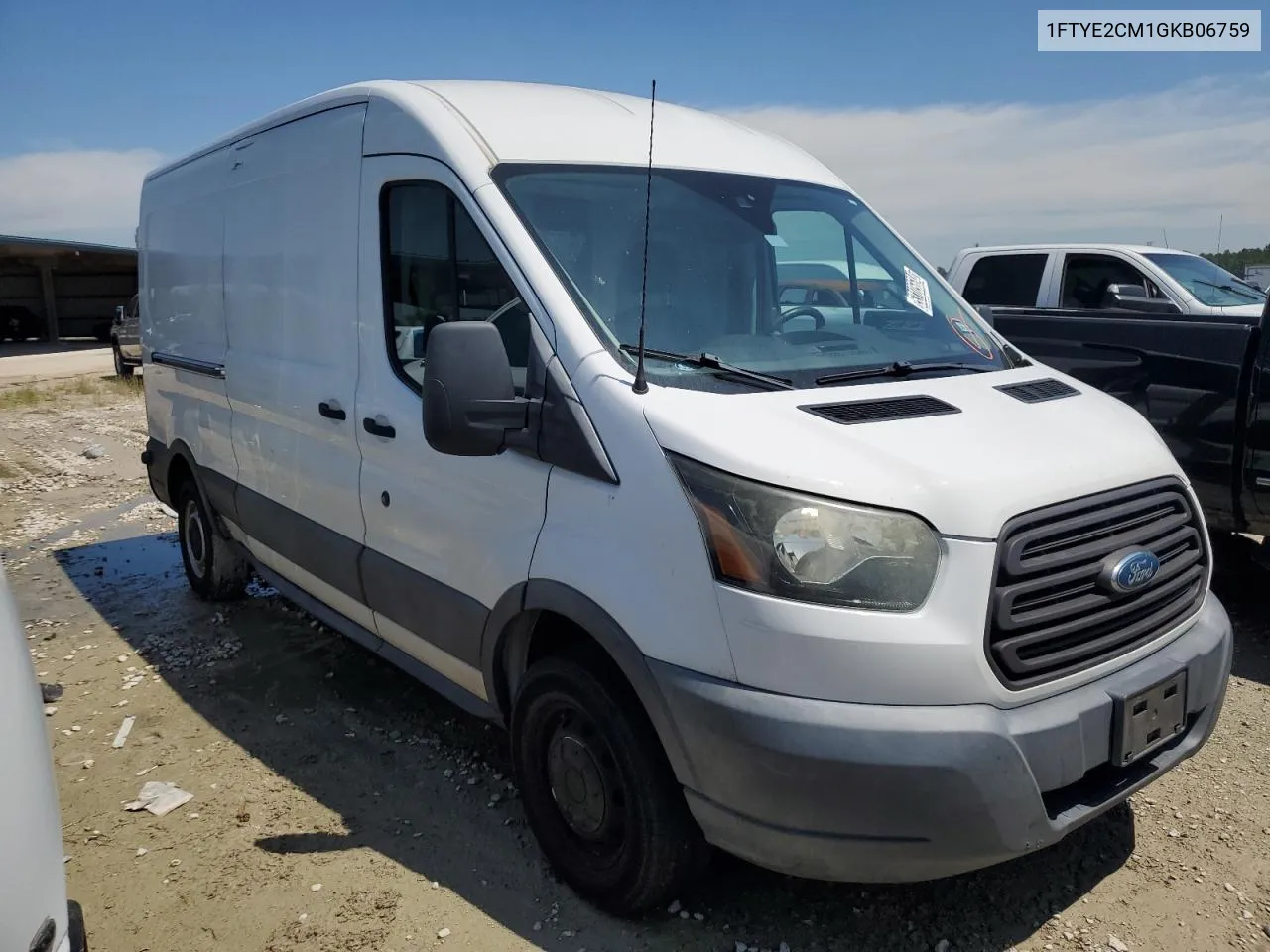 2016 Ford Transit T-150 VIN: 1FTYE2CM1GKB06759 Lot: 53105684