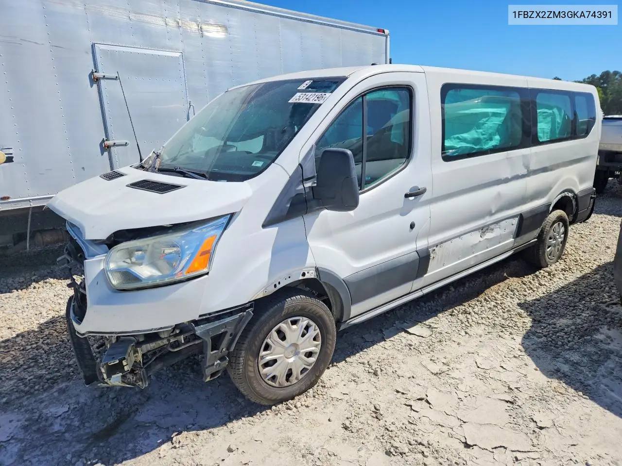 1FBZX2ZM3GKA74391 2016 Ford Transit T-350