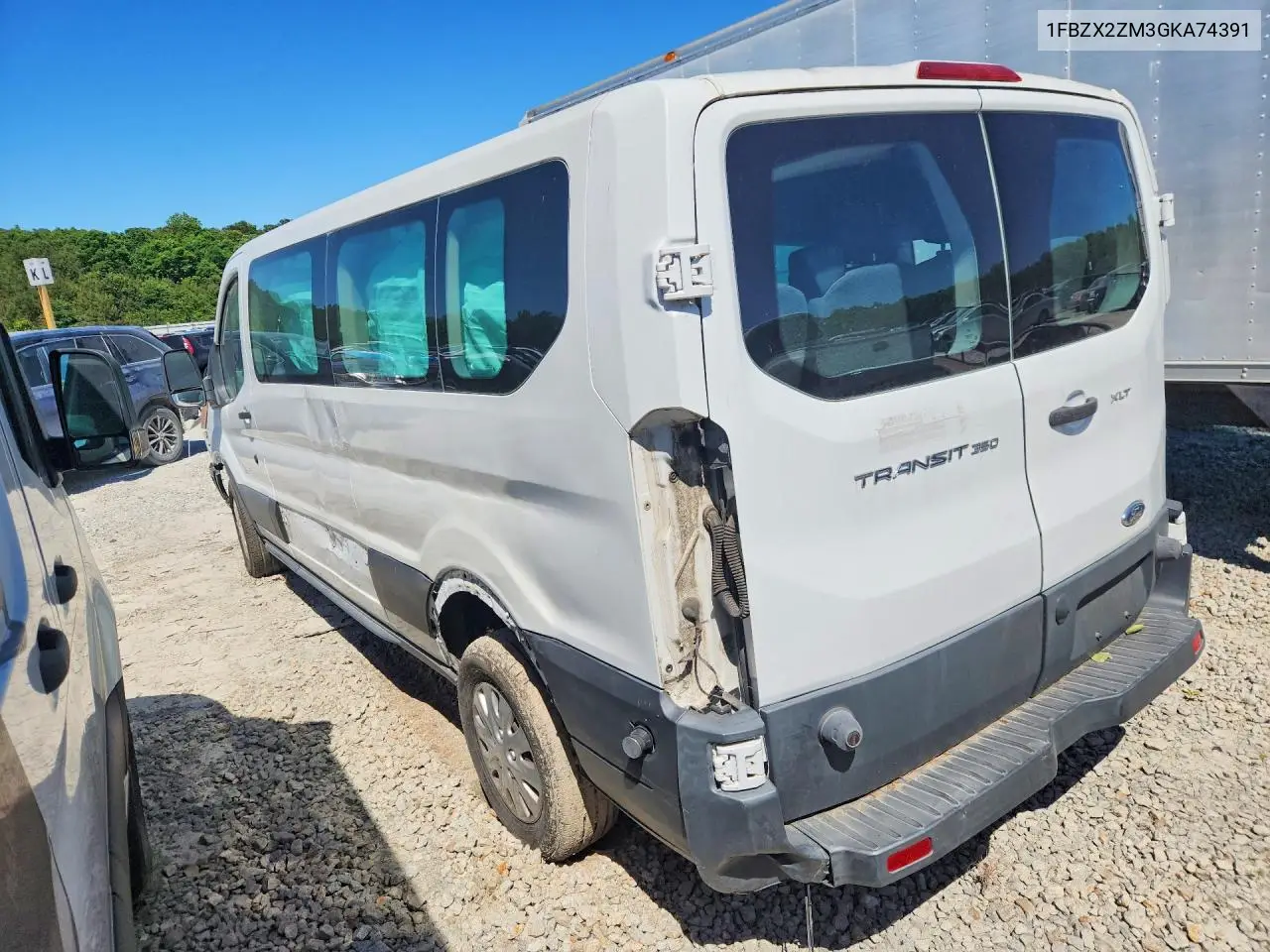 1FBZX2ZM3GKA74391 2016 Ford Transit T-350