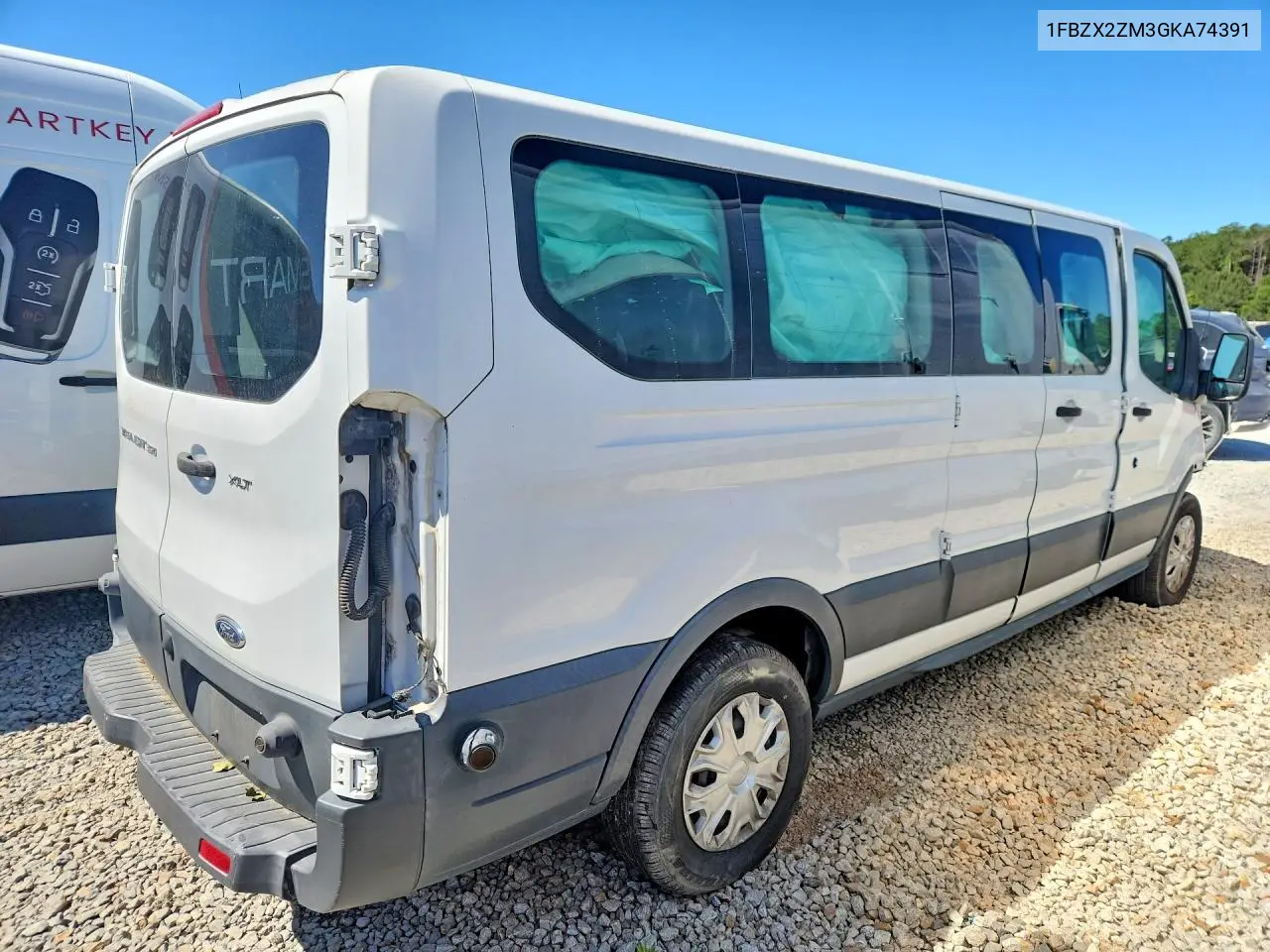 1FBZX2ZM3GKA74391 2016 Ford Transit T-350