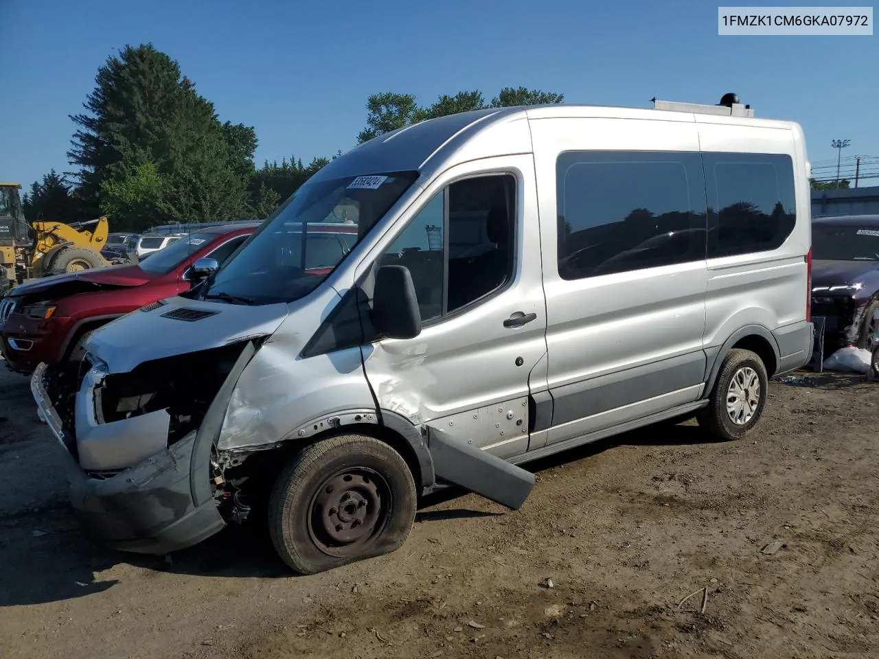 2016 Ford Transit T-150 VIN: 1FMZK1CM6GKA07972 Lot: 53583424