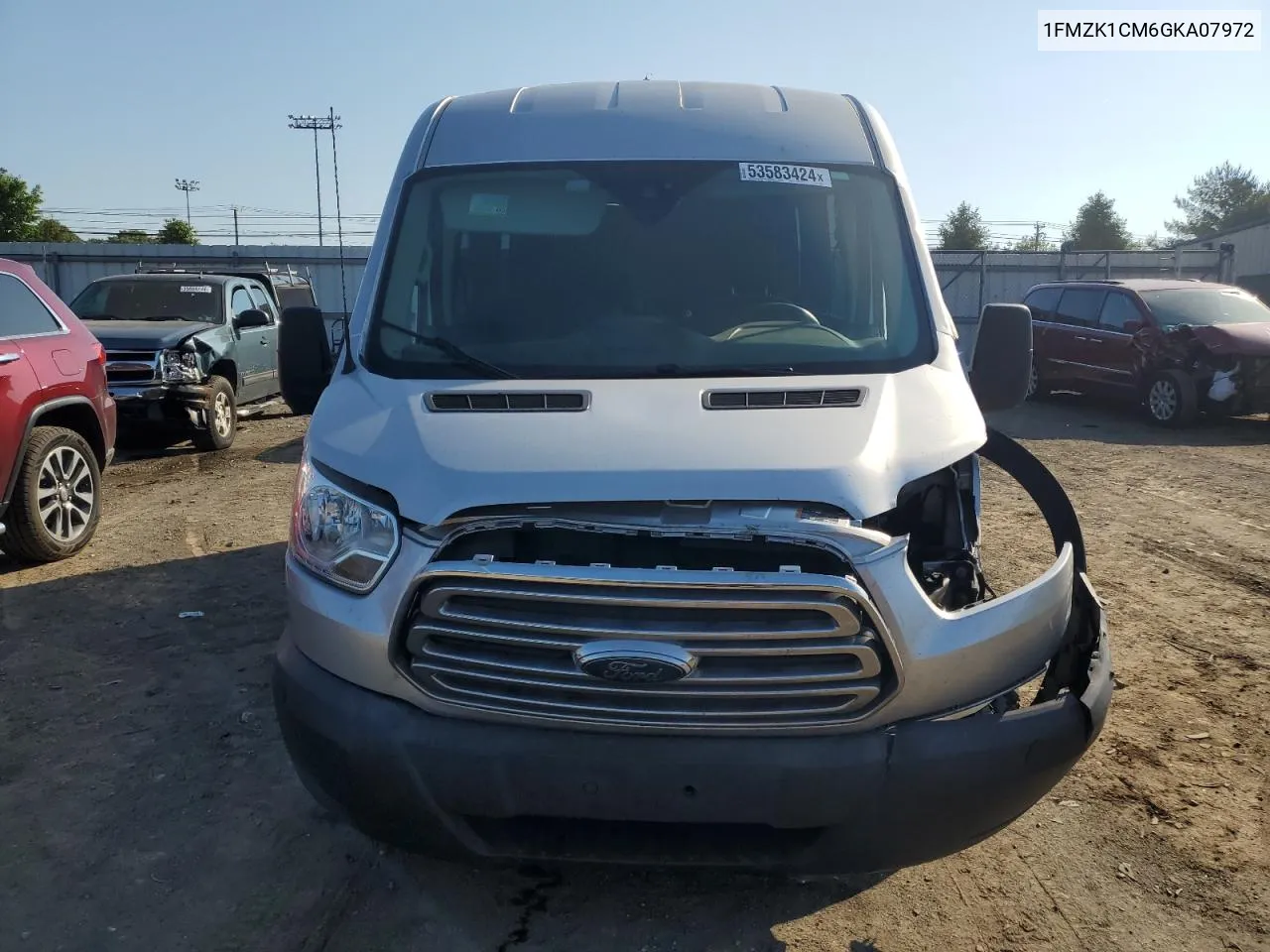 2016 Ford Transit T-150 VIN: 1FMZK1CM6GKA07972 Lot: 53583424