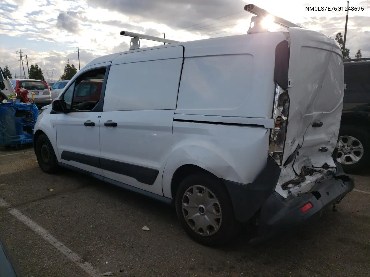 2016 Ford Transit Connect Xl VIN: NM0LS7E76G1248695 Lot: 54090174