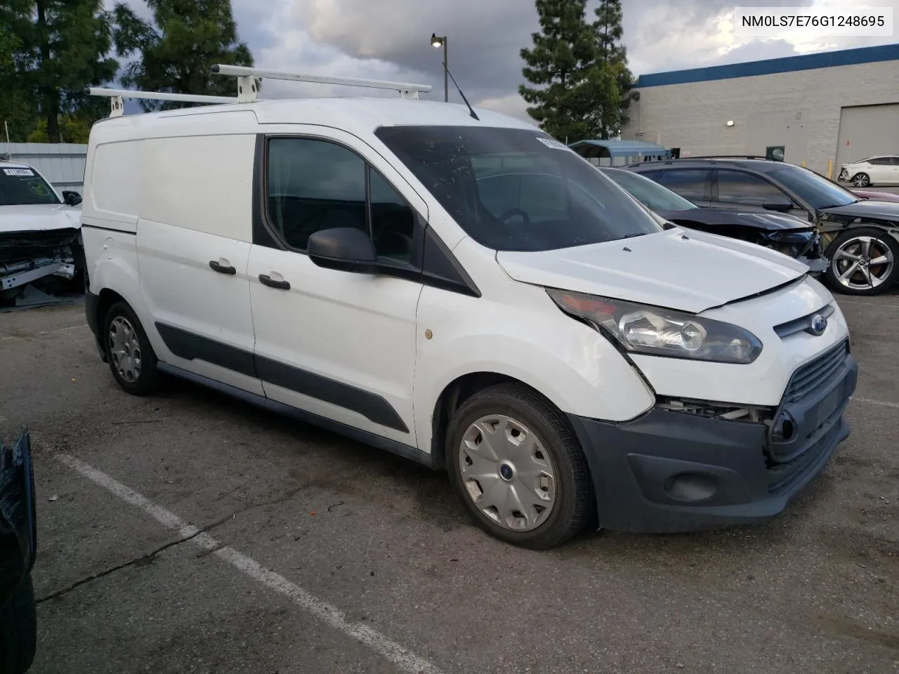 2016 Ford Transit Connect Xl VIN: NM0LS7E76G1248695 Lot: 54090174