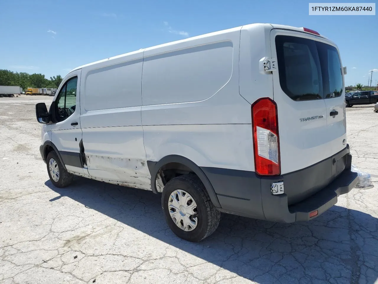 2016 Ford Transit T-250 VIN: 1FTYR1ZM6GKA87440 Lot: 54288974