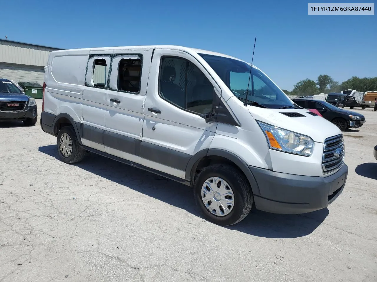 2016 Ford Transit T-250 VIN: 1FTYR1ZM6GKA87440 Lot: 54288974