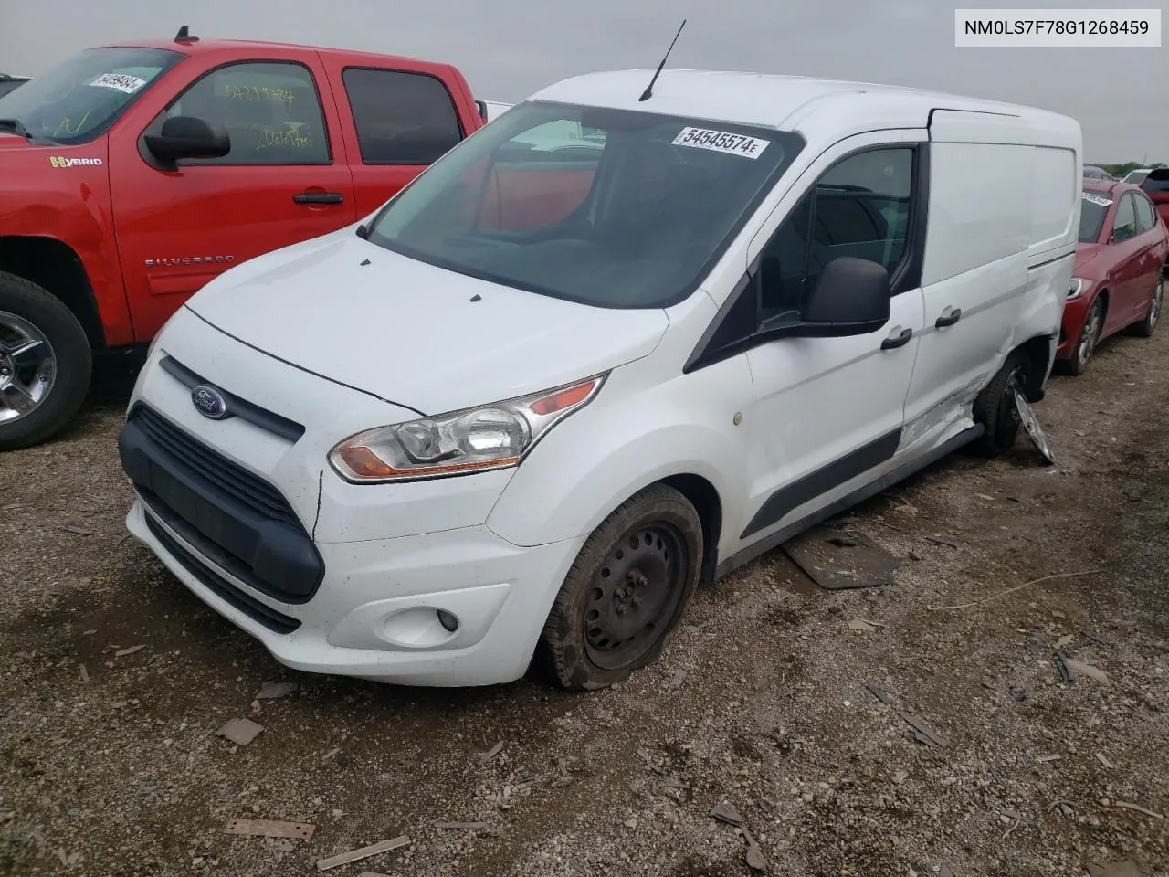 2016 Ford Transit Connect Xlt VIN: NM0LS7F78G1268459 Lot: 54545574