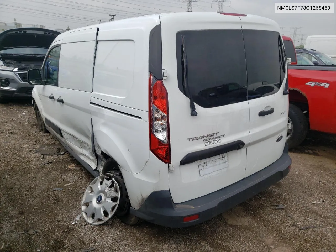 2016 Ford Transit Connect Xlt VIN: NM0LS7F78G1268459 Lot: 54545574