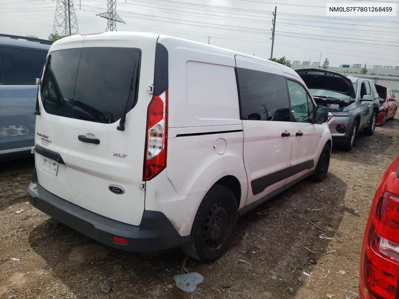 2016 Ford Transit Connect Xlt VIN: NM0LS7F78G1268459 Lot: 54545574