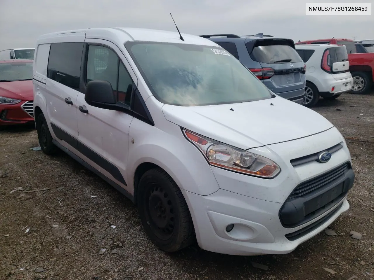 NM0LS7F78G1268459 2016 Ford Transit Connect Xlt