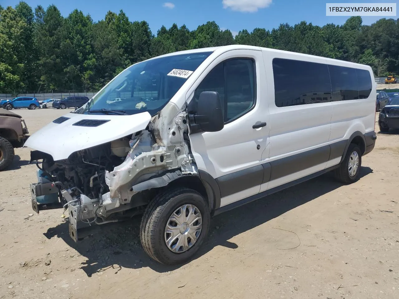 2016 Ford Transit T-350 VIN: 1FBZX2YM7GKA84441 Lot: 54634814