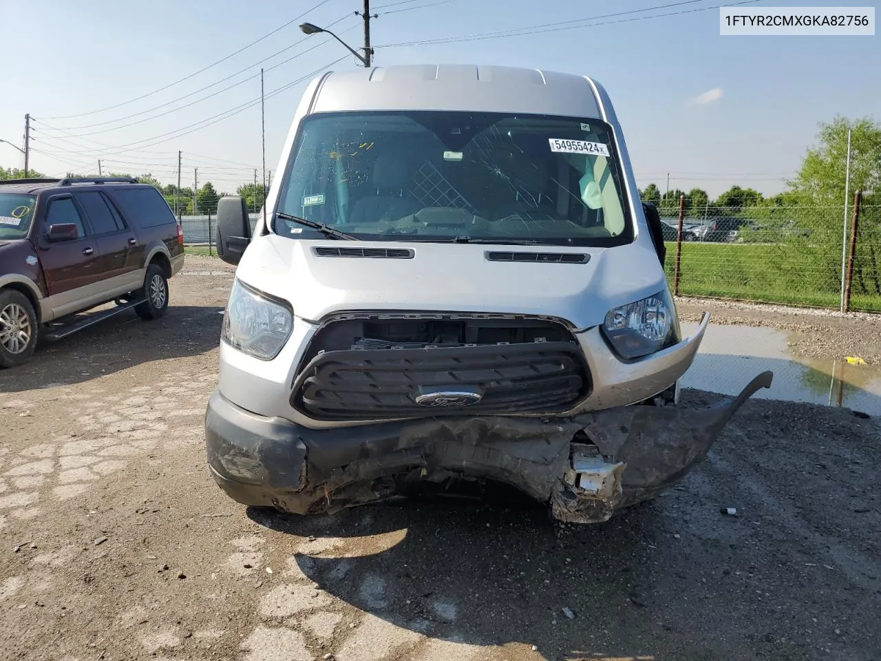 2016 Ford Transit T-250 VIN: 1FTYR2CMXGKA82756 Lot: 54955424