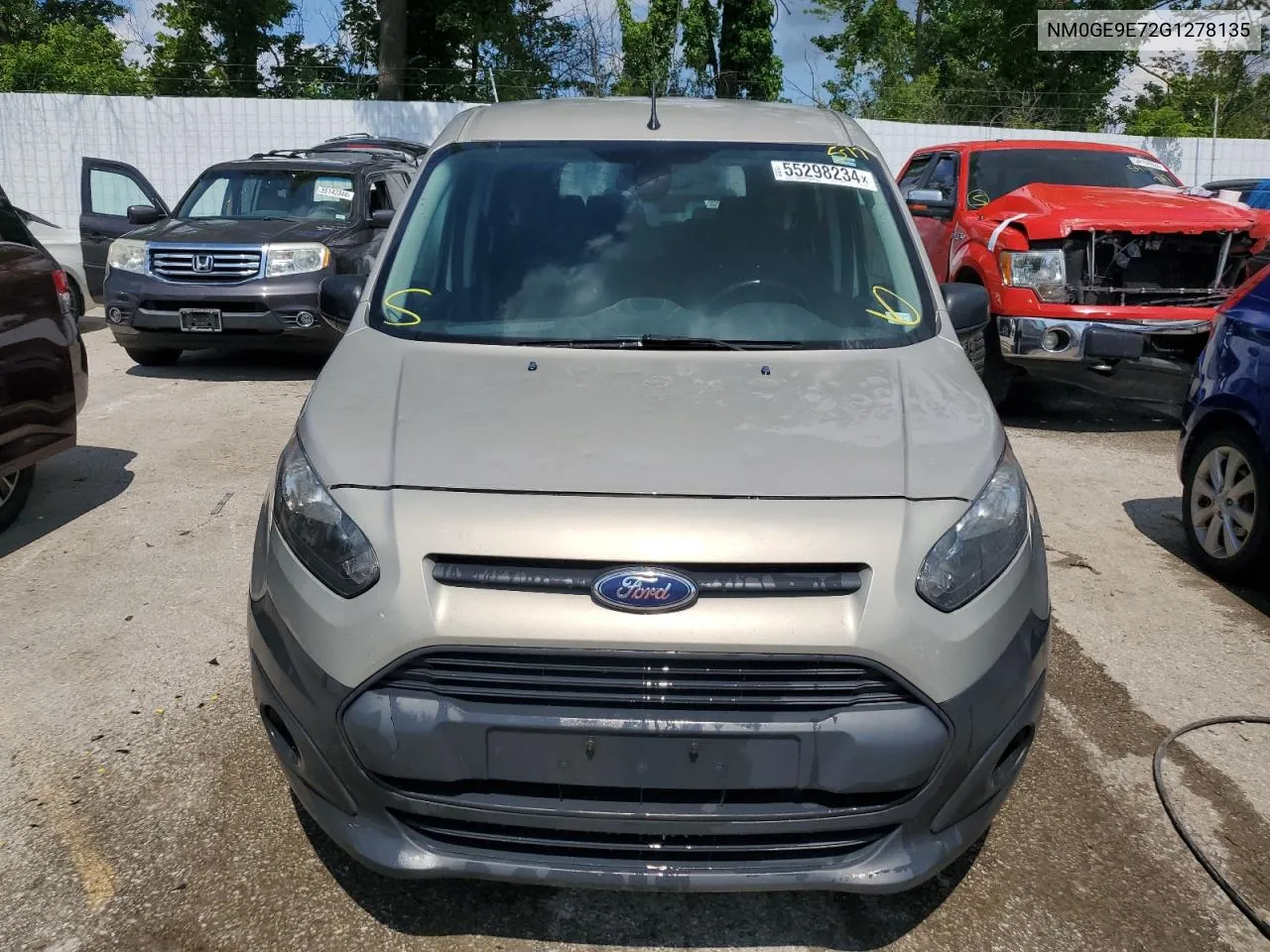 NM0GE9E72G1278135 2016 Ford Transit Connect Xl