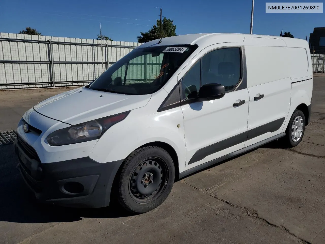 2016 Ford Transit Connect Xl VIN: NM0LE7E70G1269890 Lot: 58065204